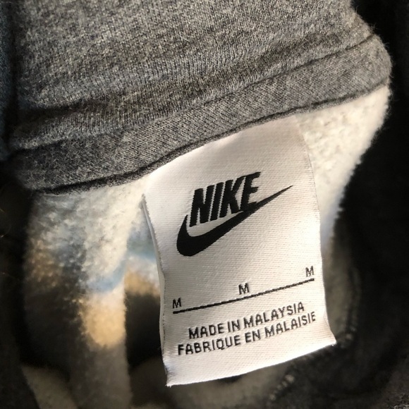 Nike gray hoodie - Picture 3 of 4